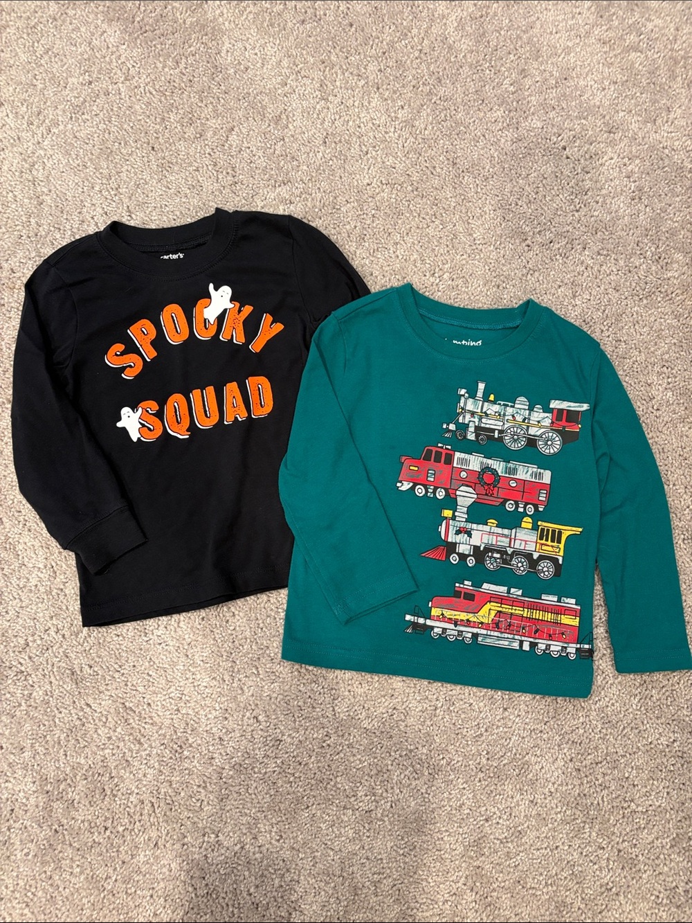 2T holiday shirts